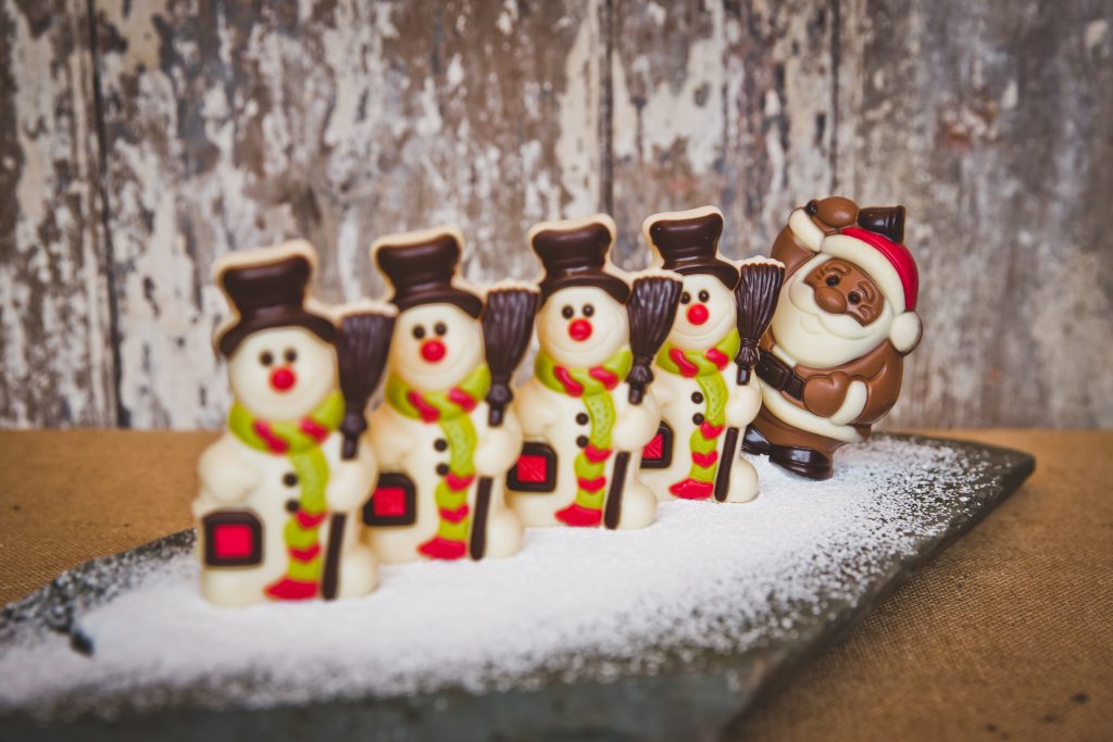 Christmas Snowmen Chocolate