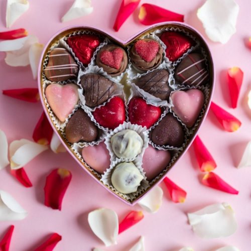 Feeling Loved Heart Collection Chocs