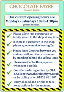 Covid Opening Hours