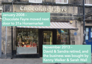 31a Horsemarket Chocolate Fayre Shop