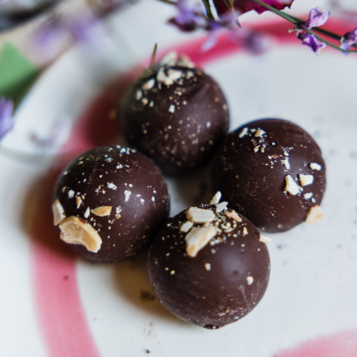 Vegan Bakewell Truffle