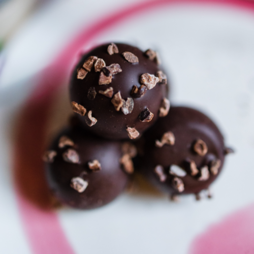 Vegan Coffe Crunch Truffle