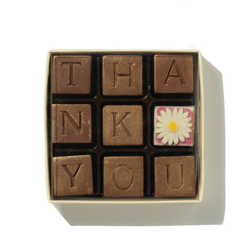 Thank You Chocolate Block