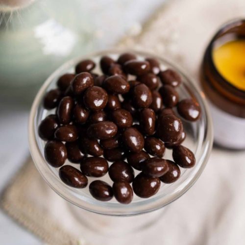 Dark Chocolate Coffee Beans