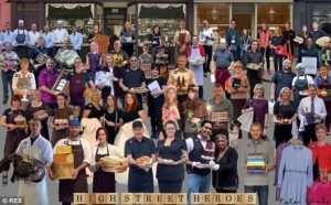 Peter Blake's High Street Hero artwork for Small Business Saturday