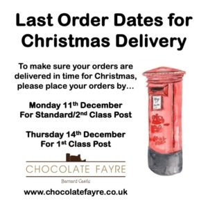 Christmas Postal Ordering Dates 2023