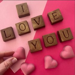 I Love You Cubes Chocolates