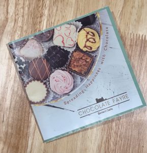 2026 Chocolate Menu Map Folded 